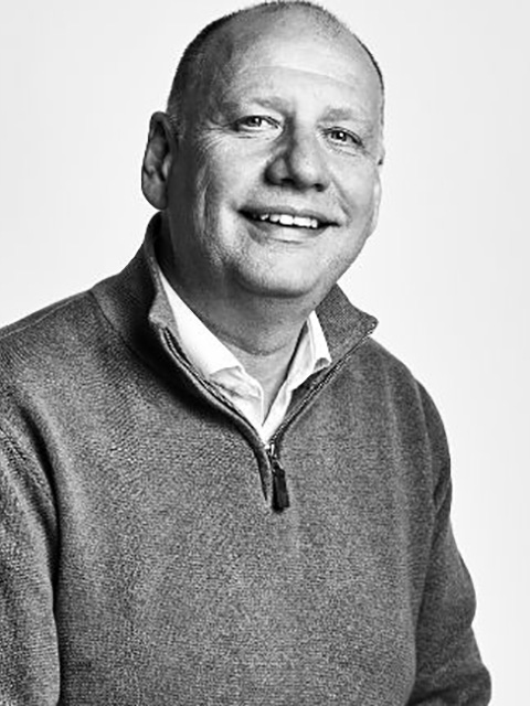 Portrait photograph of academic visitor to the School of Architecture, Building and Civil Engineering at Loughborough University, Pete Skipworth